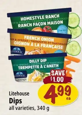 Farm Boy Litehouse Dips offer