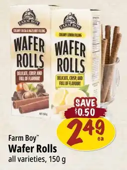 Farm Boy Farm Boy Wafer Rolls offer