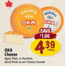 Farm Boy OKA Cheese Aged, Plain, or Raclette offer