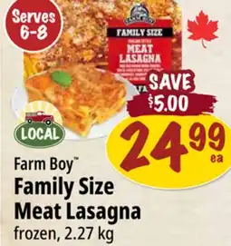 Farm Boy Farm Boy Family Size Meat Lasagna offer