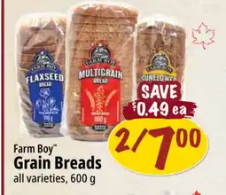 Farm Boy Farm Boy Grain Breads offer