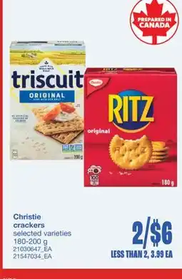 Wholesale Club CRACKERS, 180-200 G offer
