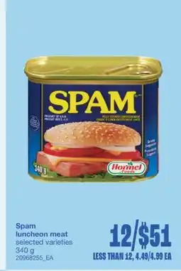 Wholesale Club LUNCHEON MEAT, 340 g offer