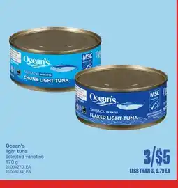 Wholesale Club light tuna, 170 g offer
