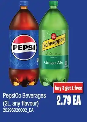 Wholesale Club Beverages (2L, any flavour) offer