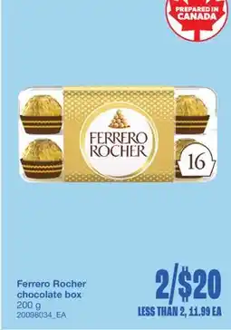 Wholesale Club CHOCOLATE BOX, 200 g offer
