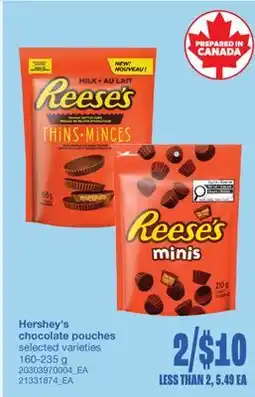 Wholesale Club CHOCOLATE POUCHES, 160-235 g offer