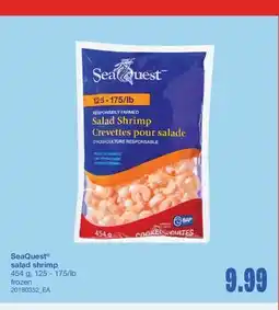 Wholesale Club SEAQUEST SALAD SHRIMP offer