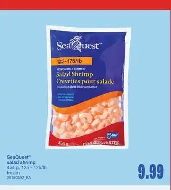 Wholesale Club SEAQUEST SALAD SHRIMP offer