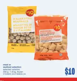 Wholesale Club meat or seafood selection, 200 g -1.8 kg offer