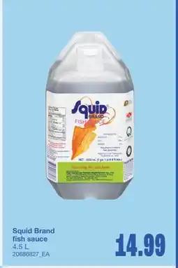 Wholesale Club FISH SAUCE, 4.5 L offer