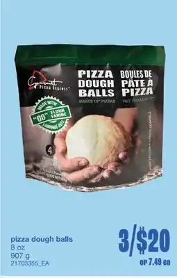 Wholesale Club PIZZA DOUGH BALLS, 8 oz, 907 g offer