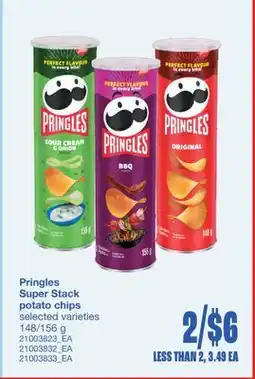 Wholesale Club SUPER STACK POTATO CHIPS, 148/156 g offer