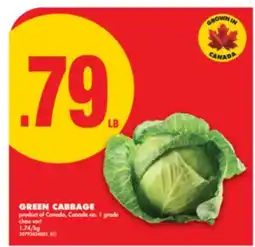 No Frills GREEN CABBAGE offer