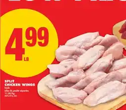No Frills SPLIT CHICKEN WINGS offer