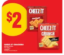 No Frills CHEEZ-IT CRACKERS, 191/200 g offer