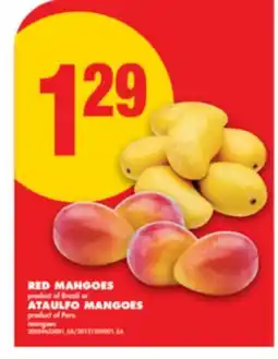 No Frills RED MANGOES or ATAULFO MANGOES offer