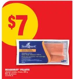 No Frills SEAQUEST FILLETS, 400 g offer