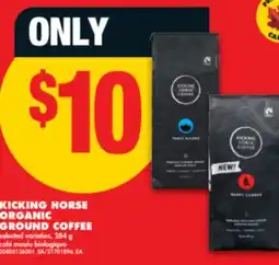 No Frills KICKING HORSE ORGANIC GROUND COFFEE, 284 g offer