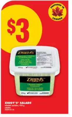 No Frills ZIGGY'S SALADS, 454 g offer