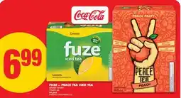No Frills FUZE OR PEACE TEA ICED TEA, 12x341 mL offer