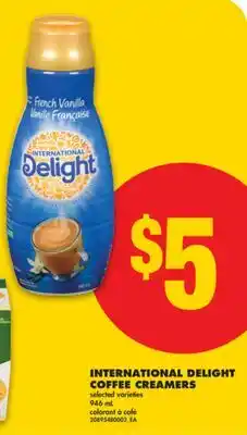 No Frills INTERNATIONAL DELIGHT COFFEE CREAMERS, 946 mL offer