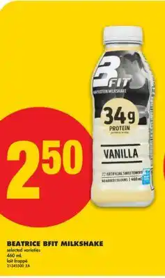 No Frills BEATRICE BFIT MILKSHAKE, 460 mL offer