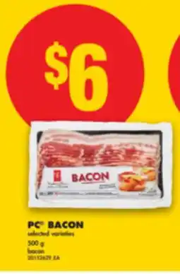 No Frills PC BACON, 500 g offer