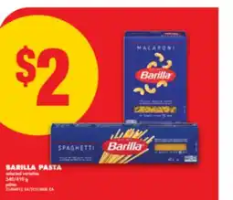 No Frills BARILLA PASTA, 340/410 g offer