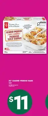 No Frills PC LOADED PIEROGI BAKE, 770 g offer