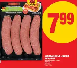 No Frills MARCANGELO JUMBO SAUSAGE, 500/675 g offer