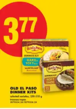 No Frills OLD EL PASO DINNER KITS, 250-510 g offer
