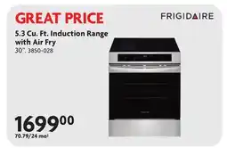 Home Hardware 5.3 Cu. Ft. Induction Range offer