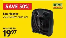 Home Hardware Fan Heater offer
