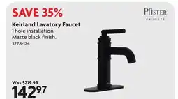Home Hardware Keirland Lavatory Faucet offer