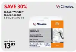 Home Hardware Indoor Window Insulation Kit offer