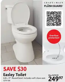 Home Hardware Easley Toilet offer