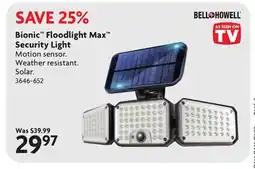 Home Hardware Bionic Floodlight Max Security Light offer