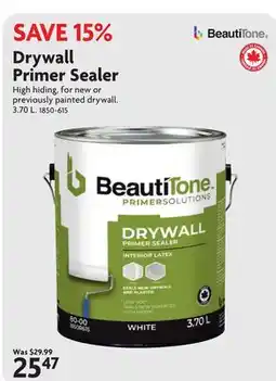 Home Hardware Drywall Primer Sealer offer