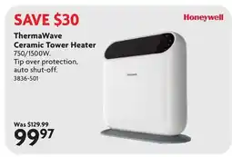Home Hardware ThermaWave Ceramic Tower Heater offer