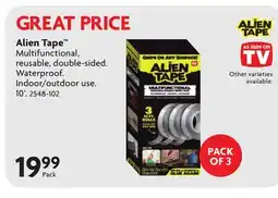 Home Hardware Alien Tape offer