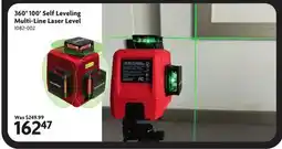 Home Hardware 360° 100' Self Leveling Multi-Line Laser Level offer