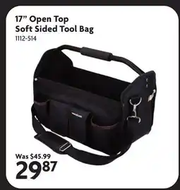 Home Hardware 17 Open Top Soft Sided Tool Bag offer