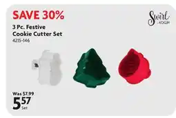 Home Hardware 3 Pc. Festive Cookie Cutter Set offer