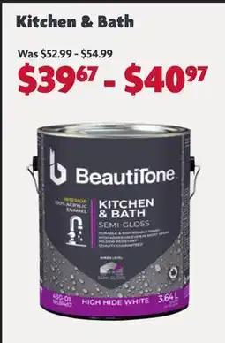 Home Hardware Kitchen & Bath Select Paint offer