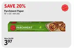 Home Hardware Parchment Paper offer