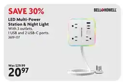 Home Hardware LED Multi-Power Station & Night Light offer