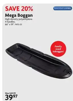 Home Hardware Mega Boggan offer