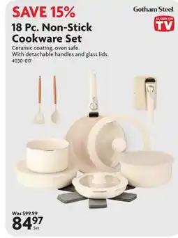Home Hardware 18 Pc. Non-Stick Cookware Set offer