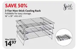 Home Hardware 3-Tier Non-Stick Cooling Rack offer